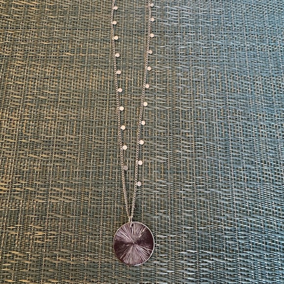 Silver Pendant Feed Me Tacos and Tell Me I’m Pretty Necklace - Picture 6 of 6